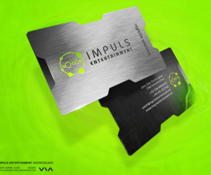 Thumbnail image for Impuls Entertainment’s Metal Business Card