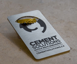 Thumbnail image for Clement Solutions Metal Business Card