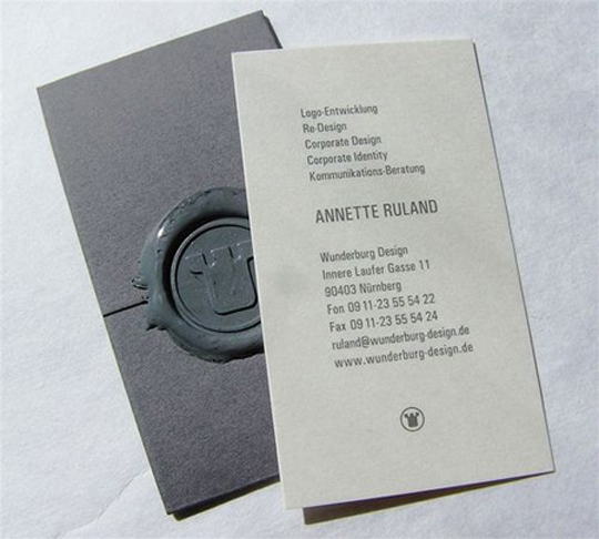 Post image for Wunderberg Design’s Business Card