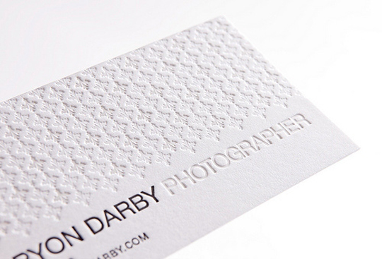 Post image for Byron Darby’s Photography Business Card