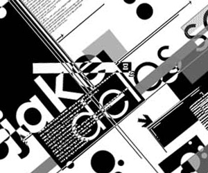 Black & White w/ Geometric Shapes Business Card by Jake Delos Santos