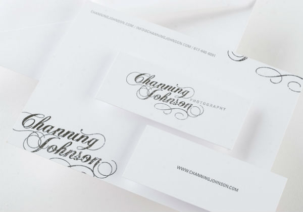 Channing Johnson's Simple and Stylish Business Card