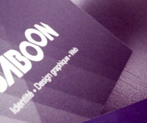 Baboon Business Card By Pablo Echeverri