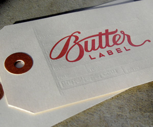 Butter Label’s Unique Business Card