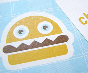 Chefburger's Cute Business Card