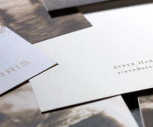 Photography Samples as Business Cards by Steve Harris