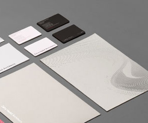 Zaha Hadid Architects Minimalist Business Cards