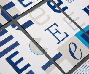 Roiter Zucker Law's Typography Business Cards