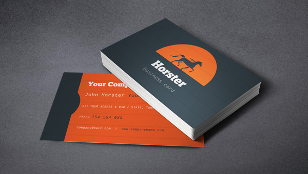 PixEden's Free, Simple Industrial Business Card Template