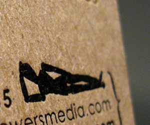 Sarah Powers Media's Natural Business Card
