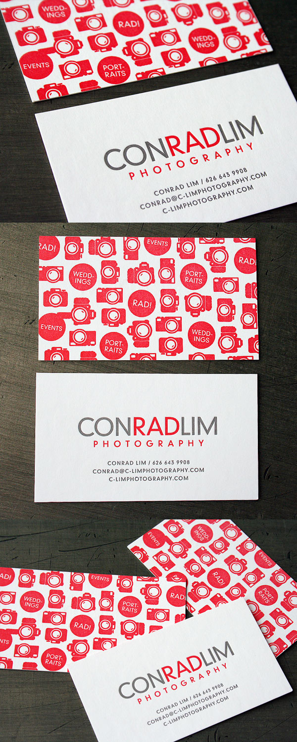 ConradLim Photography's Colorful Business Card