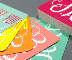 Rachy McKenzie's Colorful Business Cards