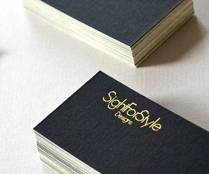 Sight for Style Letterpress Business Cards