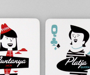 Atipus Illustrative Playing Cards