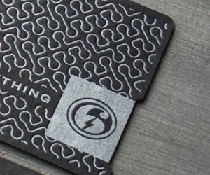 Six Speed's Textured Business Card