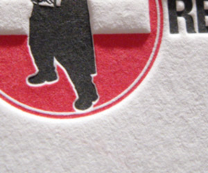 Rene Gagnon's Letterpress Business Card