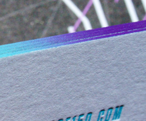 Space 150's v25 Colorful Business Card