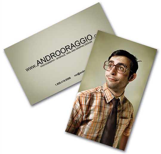 Androo Raggio's Personalised Business Card