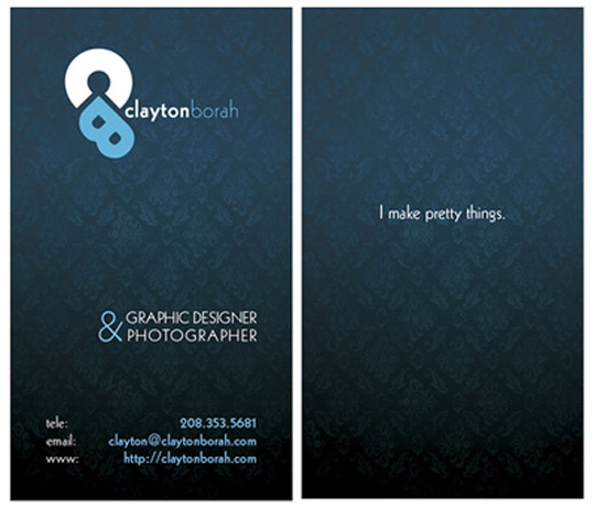 Cool Business Card - Clayton Borah