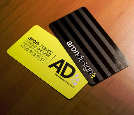Aron Design's Business Card