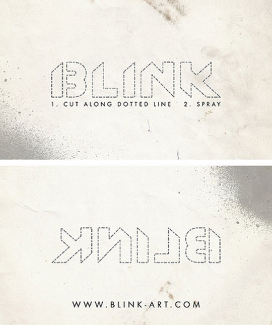Blink's Business Card