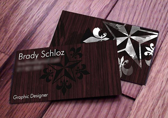 Brady Schloz' Cool Business Card 