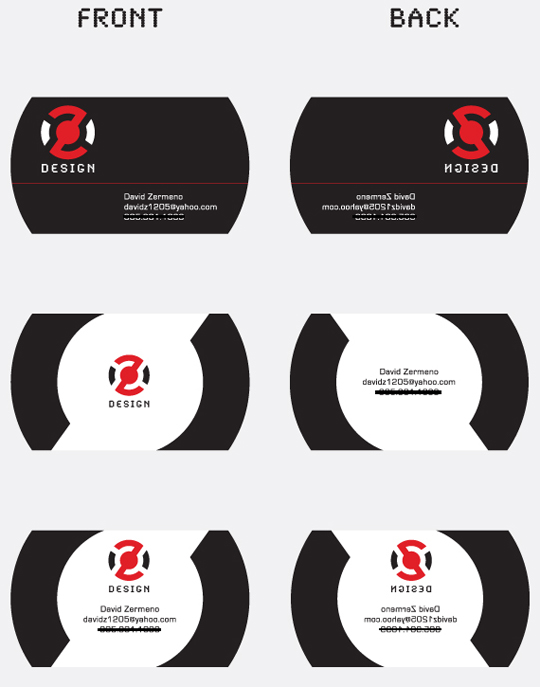 Z Design's Cool Business Card