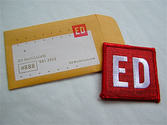 Ed Mulloch's Business Card