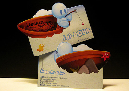 Estudios Aqua's Business Card