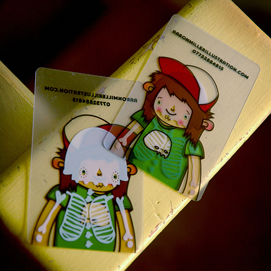 Aaron Miller Illustration Business Card