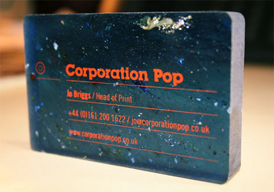 Corporation Pop's Thick Business Card