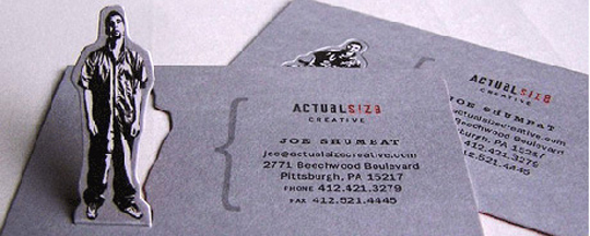 Joe Shumeat's Pop-up Business Card