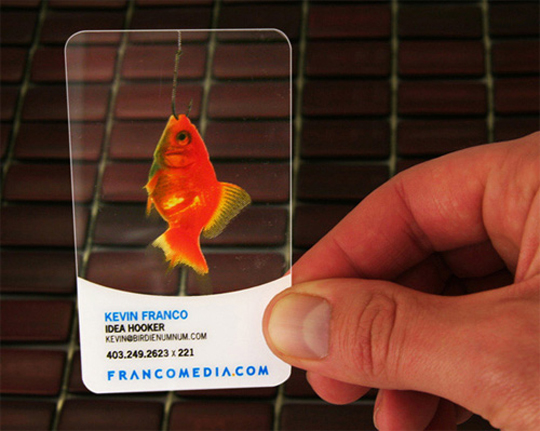 Francomedia's Plastic Business Card