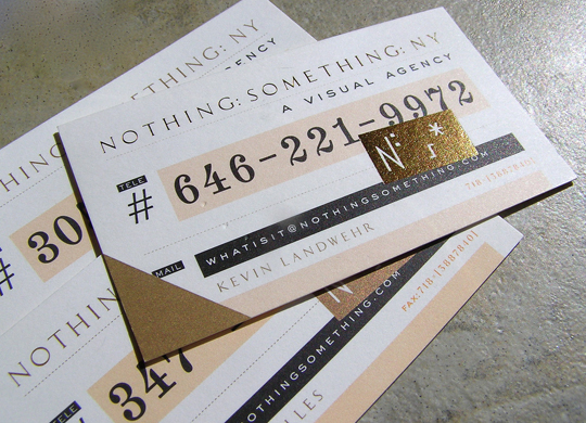 Nothing Something Business Card