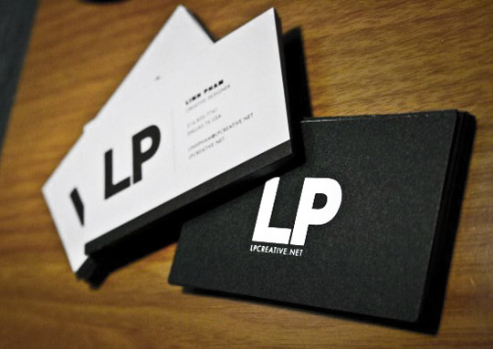 LP Creative's Minimalist Business Card