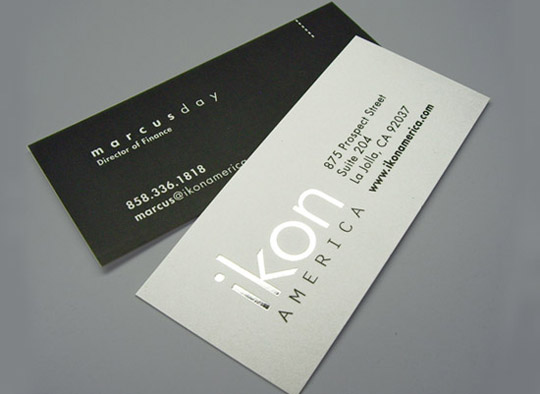 Ikon America's Business Card 