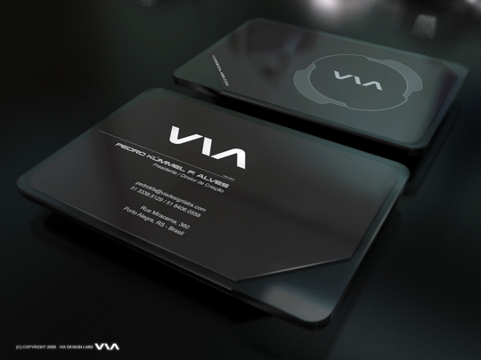 Via Design Labs' Cool Business Card