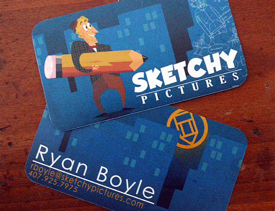 Sketchy Pictures' Business Card