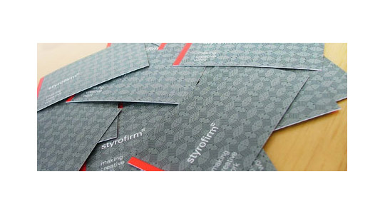 Styrofirm's Business Card