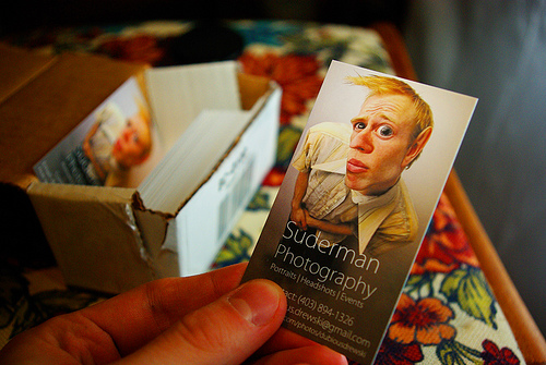 Suderman Photography's Business Card