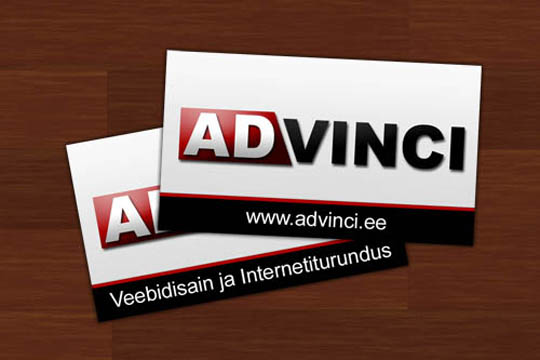 Ad Vinci's Funny Business Card