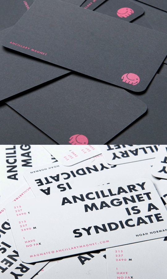 Ancillary Magnet's Business Card