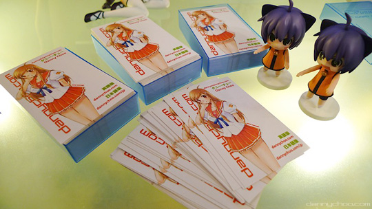 Danny Choo's Anime Business Card