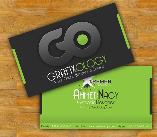 Grafixology Cool Business Card