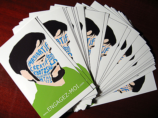 Engagez-Moi.com's Cool Business Card
