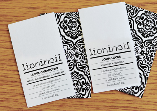 Lioninoil's Designer Business Card