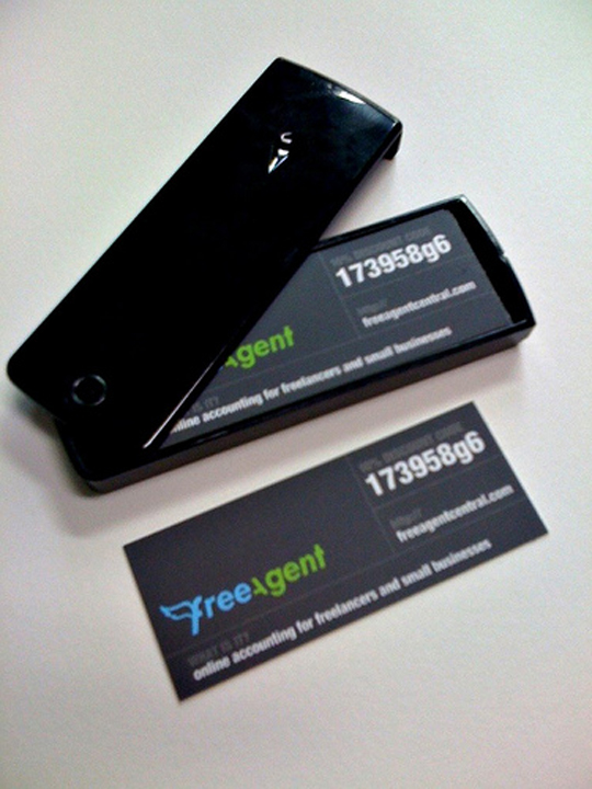 Free Agent's Slim Business Card