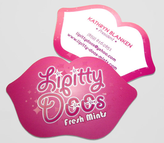 Lippity Doos' Unique Business Card 