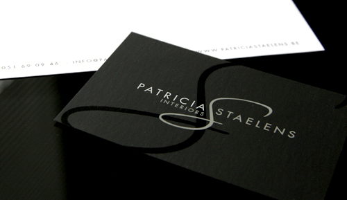 Patricia Staelens' Minimalist Business Card