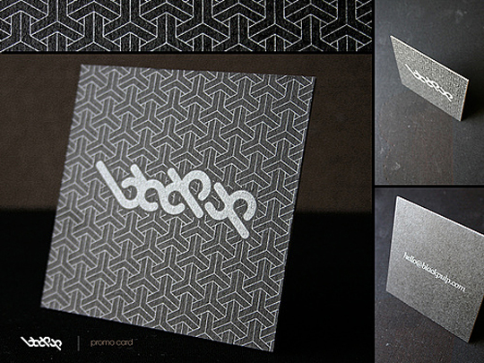 Black Pulp's Graphic Design Business Card